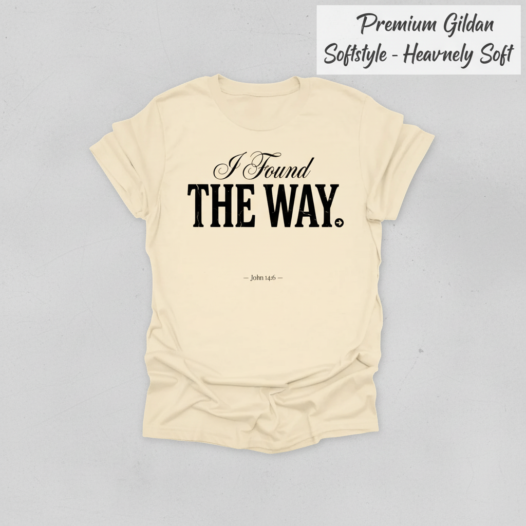 I Found The Way T-Shirt_clean