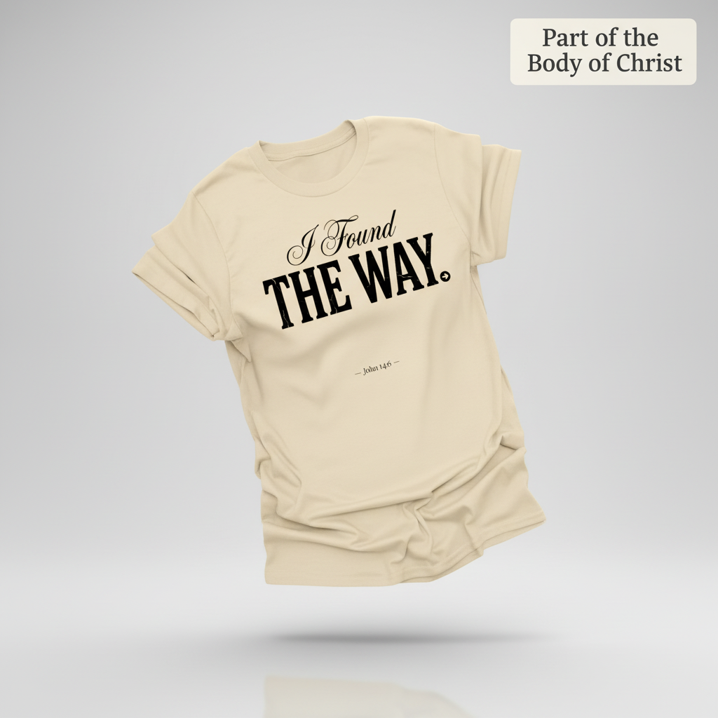 I Found The Way T-Shirt_3d_float