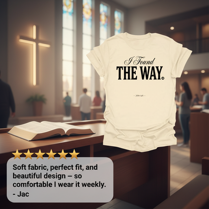 I Found The Way T-Shirt_review_5star