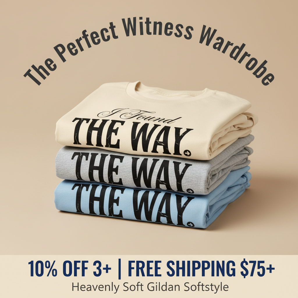 I Found The Way T-Shirt_stacked_promotion