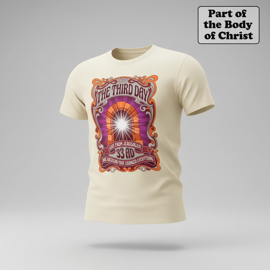 The Third Day T-Shirt_3d_float