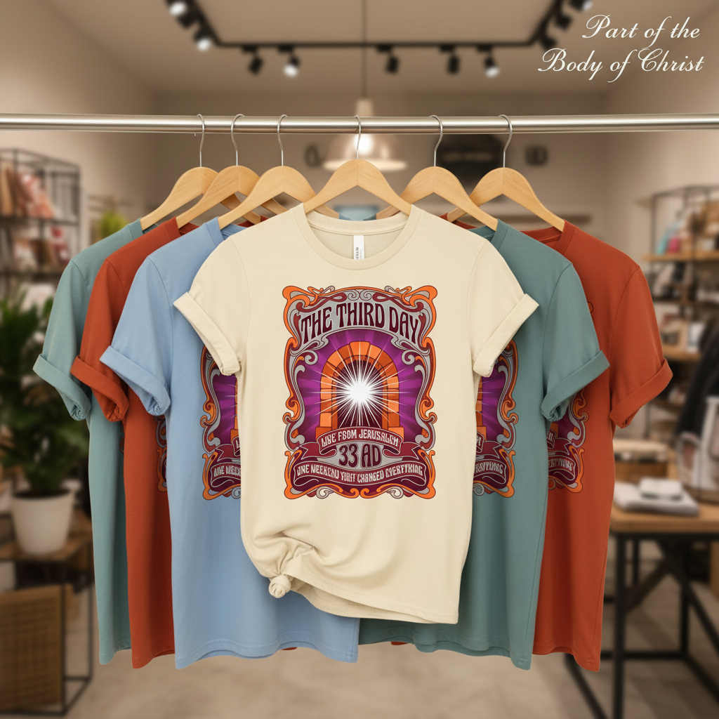The Third Day T-Shirt_boutique_rack