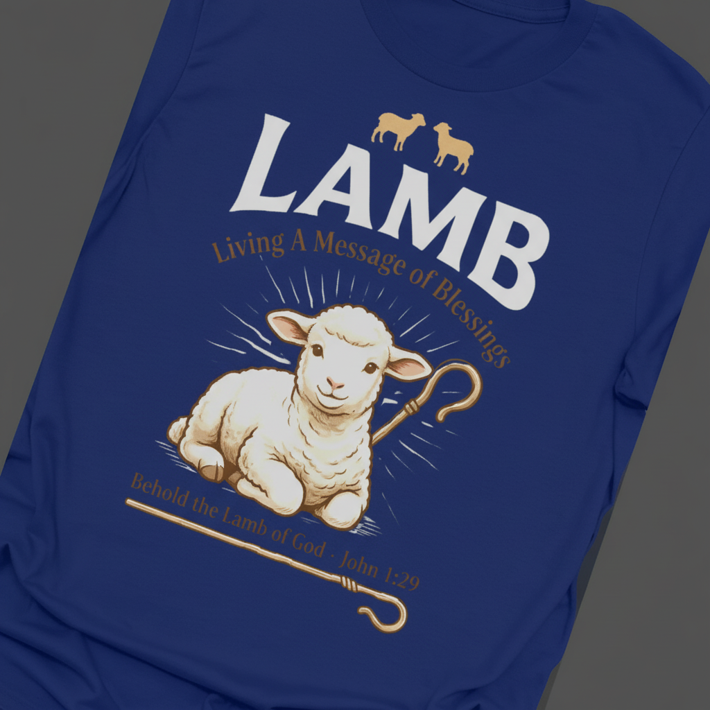 Lamb of Blessings T-Shirt_extreme_za