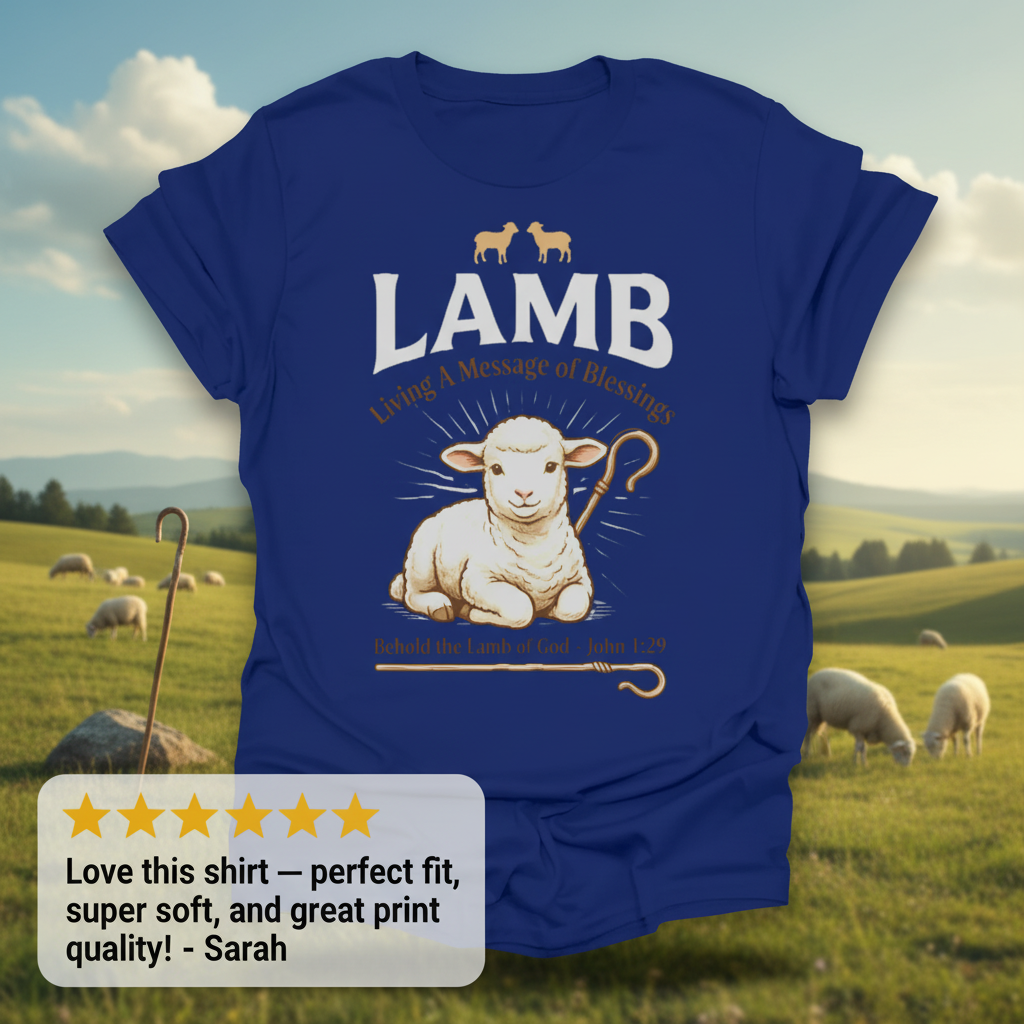 Lamb of Blessings T-Shirt_review_5star
