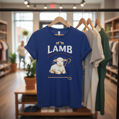 Lamb of Blessings T-Shirt_boutique_rack