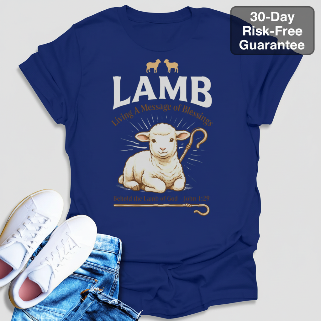 Lamb of Blessings T-Shirt_clean