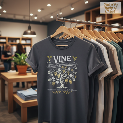 Vine of Life T-Shirt_boutique_rack