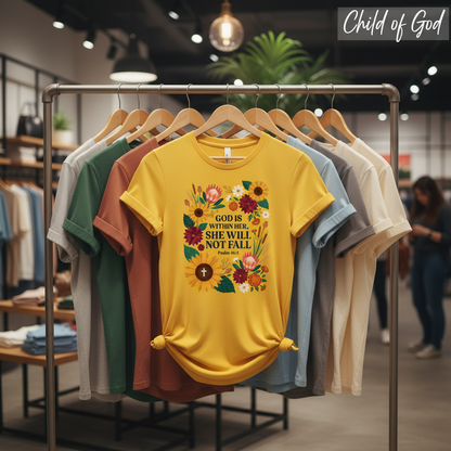 She Will Not Fall T-Shirt_boutique_rack