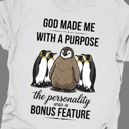 Purpose and Personality Penguin T-Shirt_extreme_za
