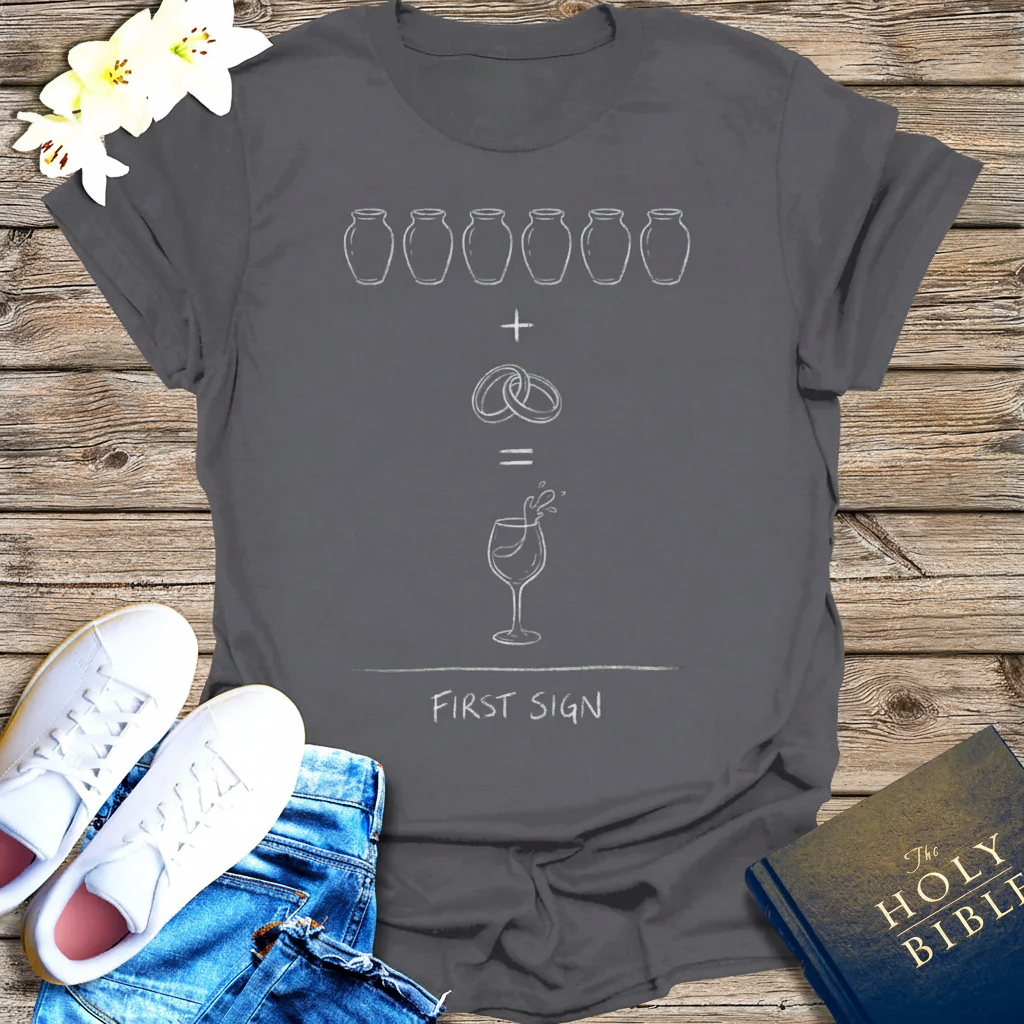 First Sign Miracle T-Shirt_6color_grid