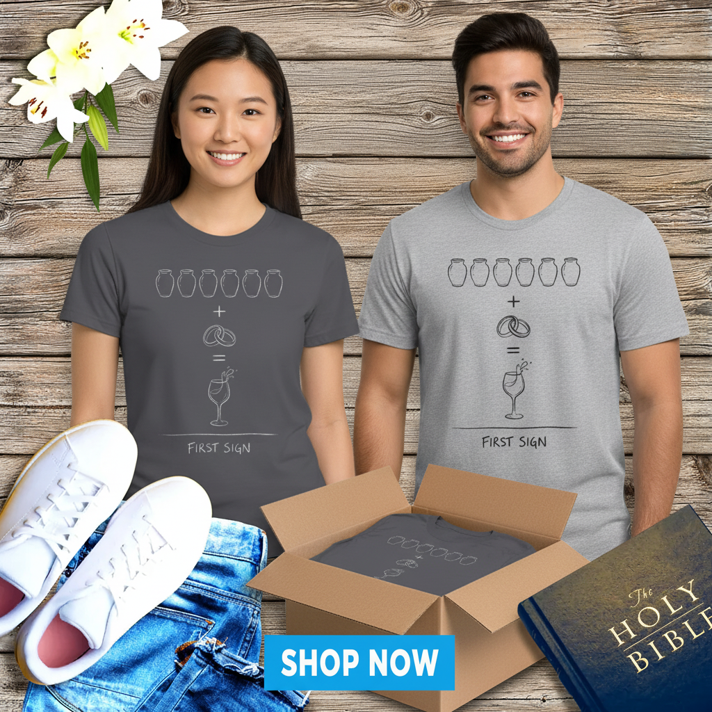 First Sign Miracle T-Shirt_dual_model_life