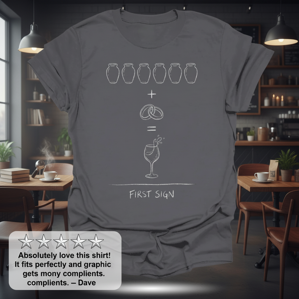 First Sign Miracle T-Shirt_review_5star