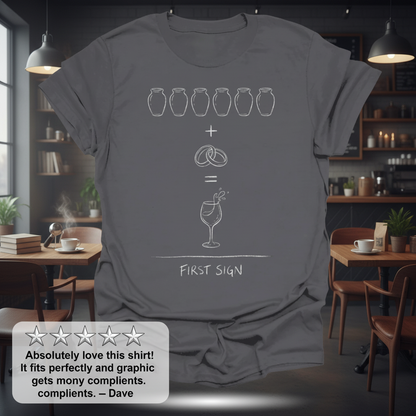 First Sign Miracle T-Shirt_review_5star