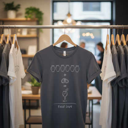 First Sign Miracle T-Shirt_boutique_rack