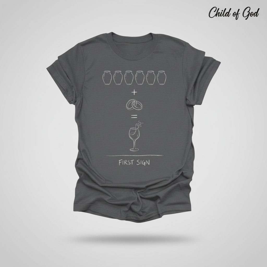 First Sign Miracle T-Shirt_3d_float