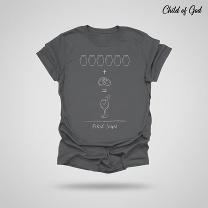 First Sign Miracle T-Shirt_3d_float
