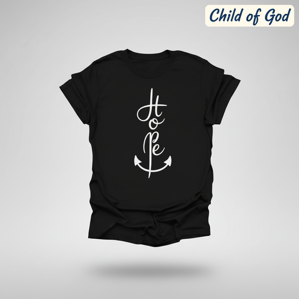 Anchor of Hope T-Shirt_3d_float