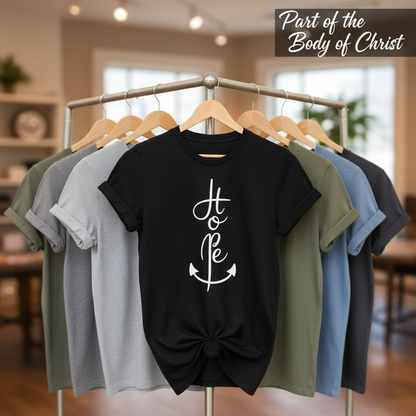 Anchor of Hope T-Shirt_boutique_rack