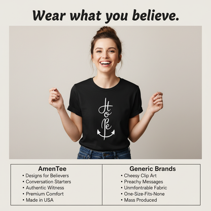 Anchor of Hope T-Shirt_product_table