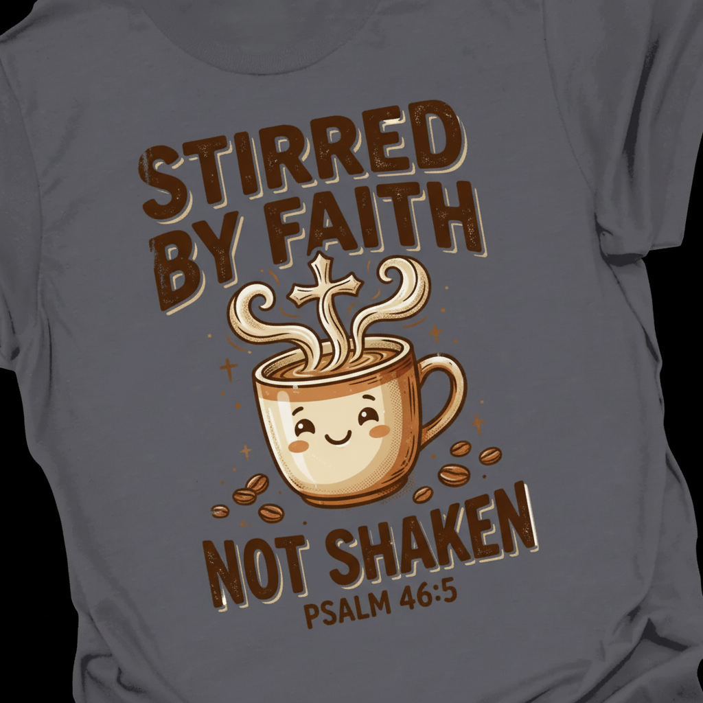 Stirred by Faith Not Shaken T-Shirt_extreme_za