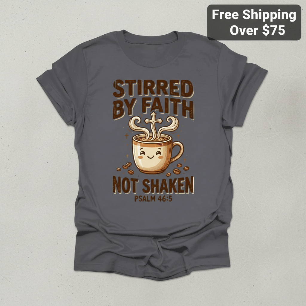 Stirred by Faith Not Shaken T-Shirt_clean