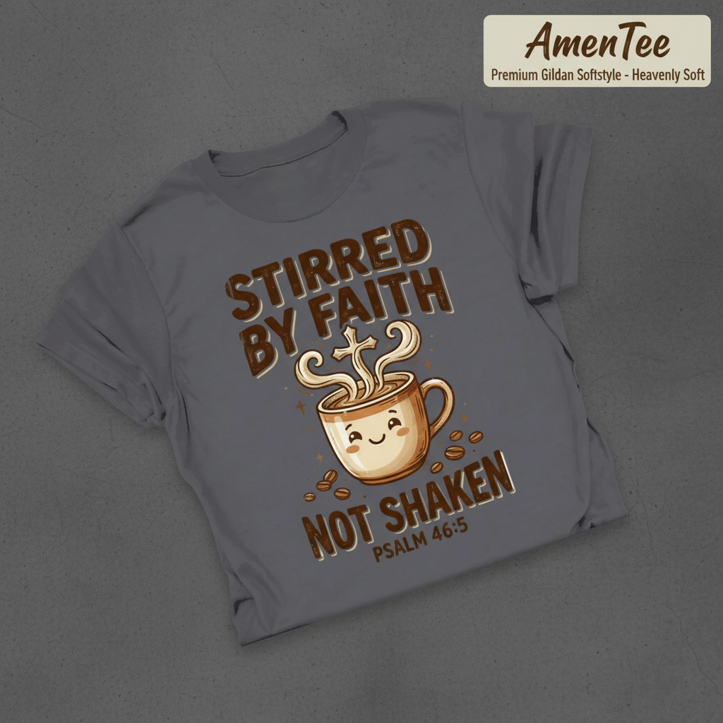 Stirred by Faith Not Shaken T-Shirt_fold_tilt