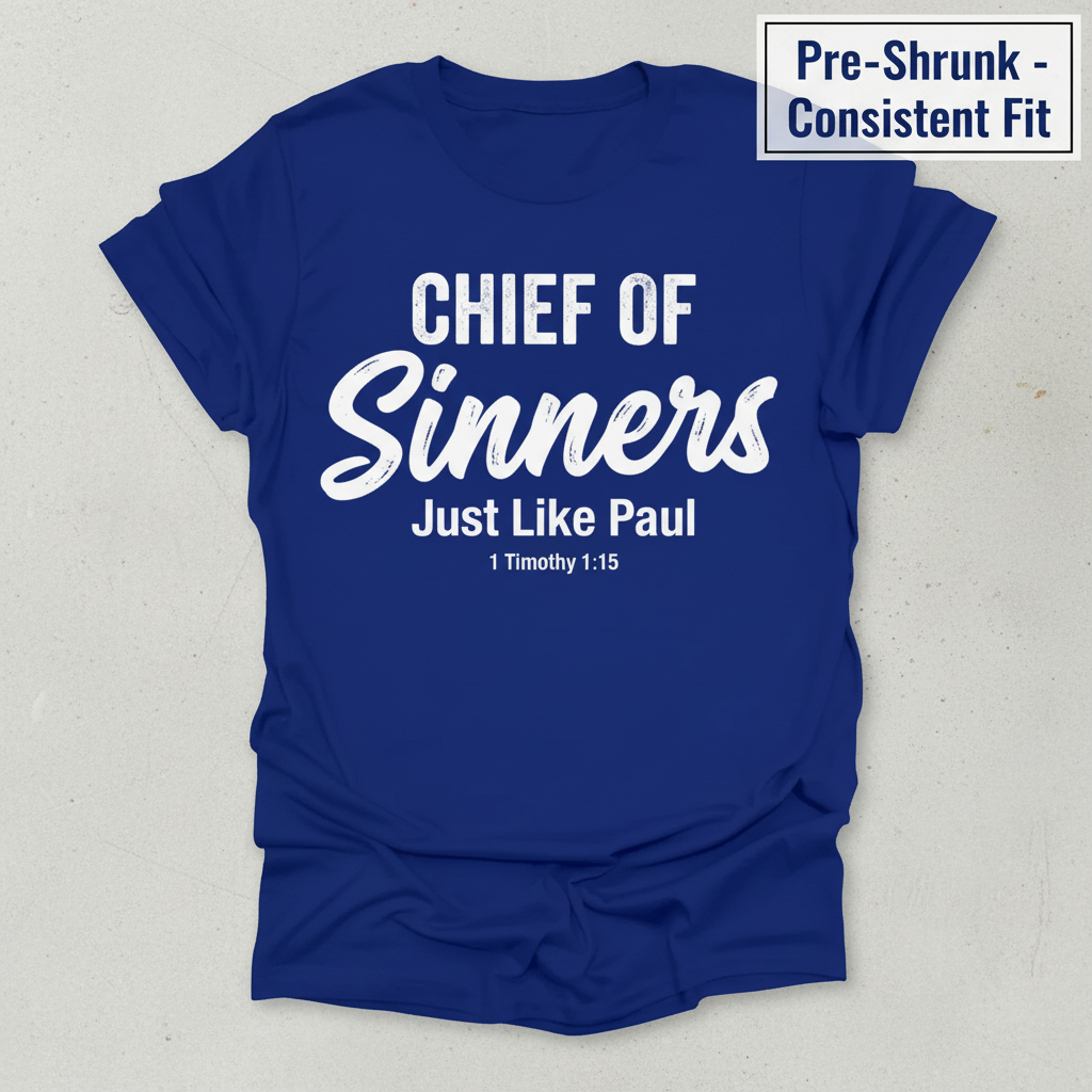 Chief of Sinners T-Shirt_clean