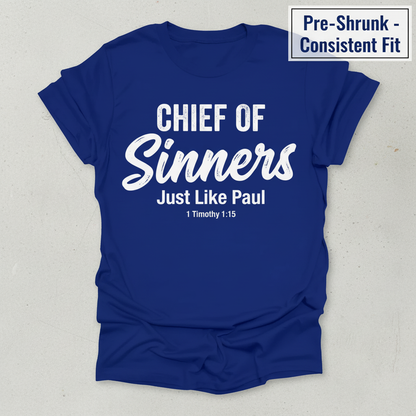 Chief of Sinners T-Shirt_clean
