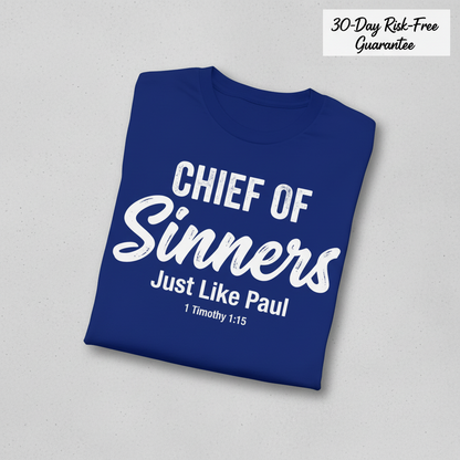Chief of Sinners T-Shirt_fold_tilt