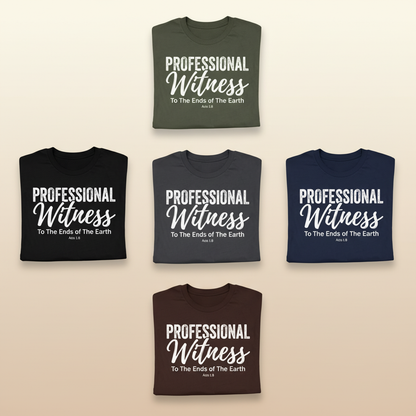 Professional Witness T-Shirt_6color_grid