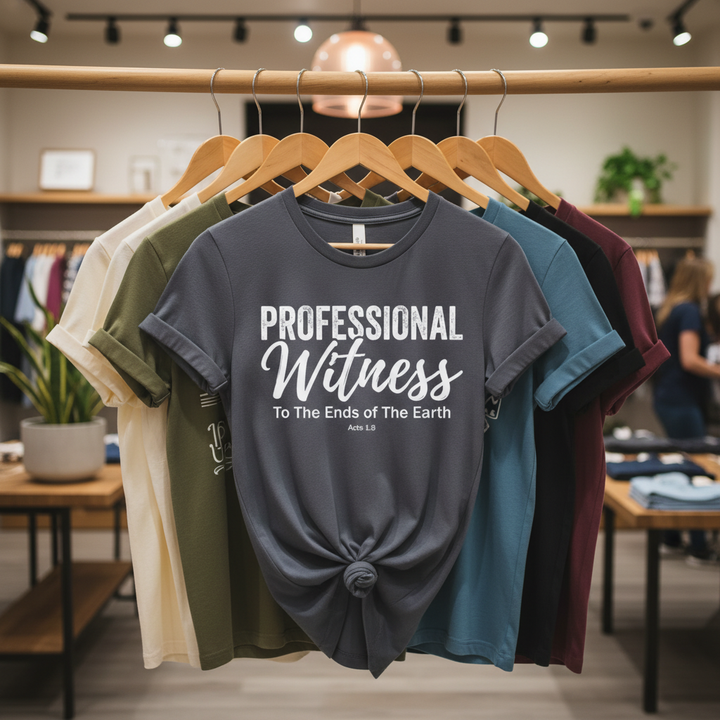 Professional Witness T-Shirt_boutique_rack