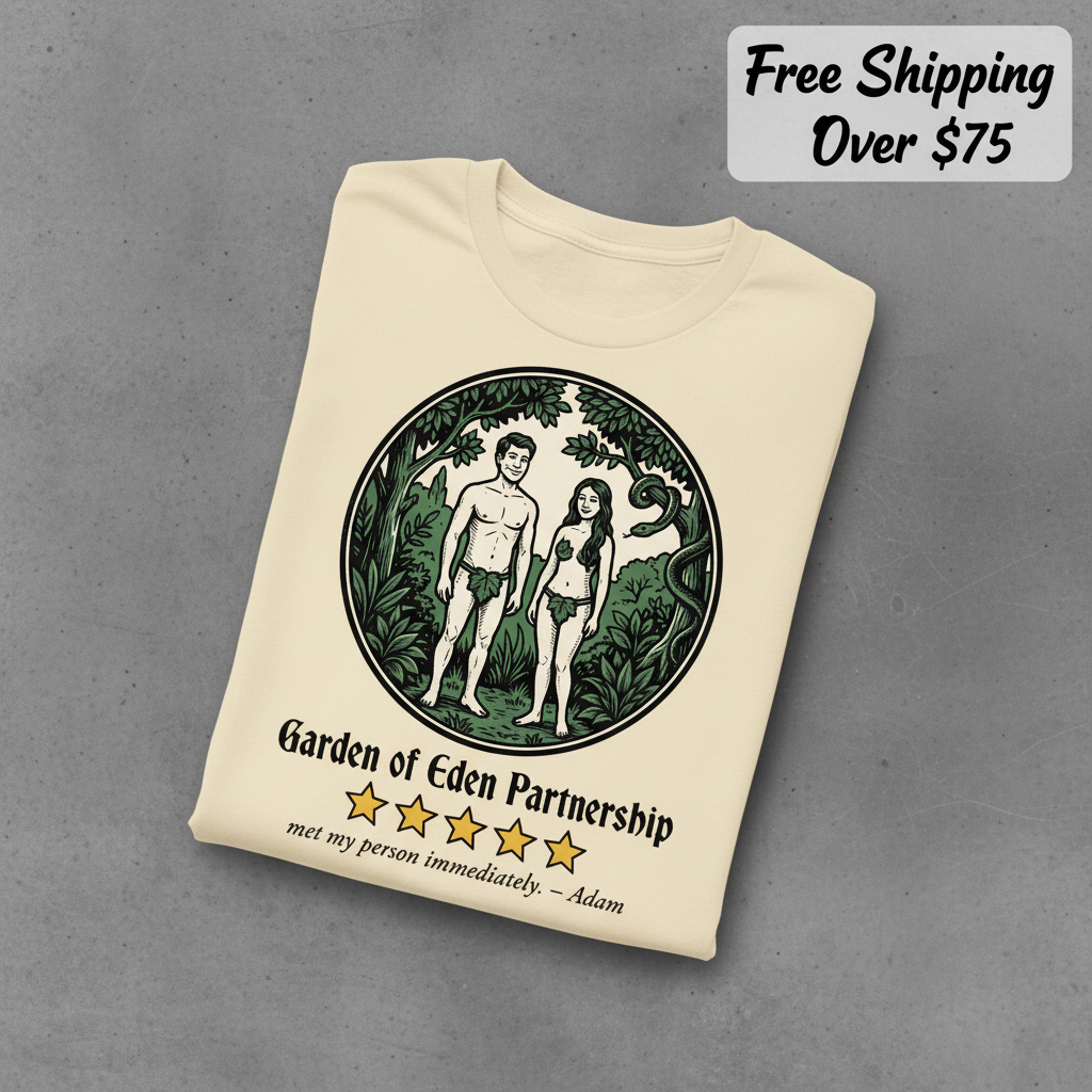Garden of Eden Partnership T-Shirt_fold_tilt