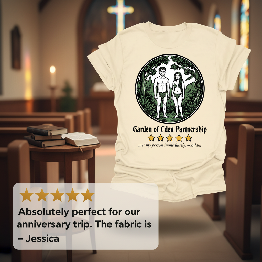 Garden of Eden Partnership T-Shirt_review_5star