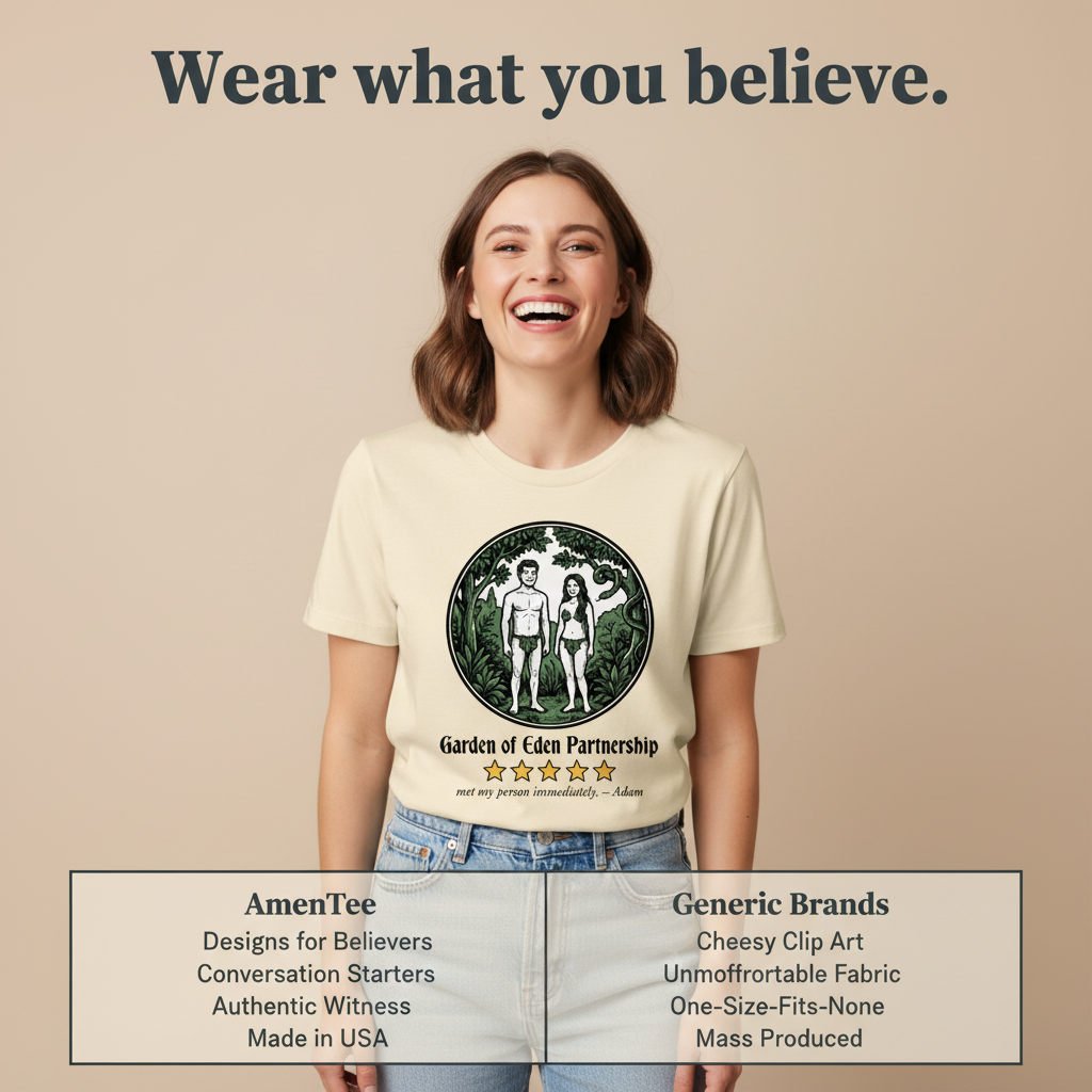 Garden of Eden Partnership T-Shirt_product_table