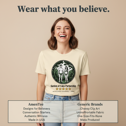 Garden of Eden Partnership T-Shirt_product_table