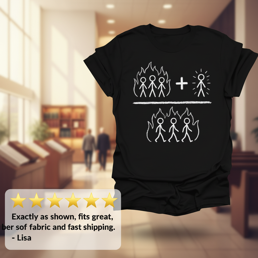 Fourth Man in the Fire T-Shirt_review_5star