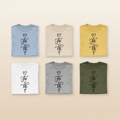 Faith In Prayer T-Shirt_6color_grid
