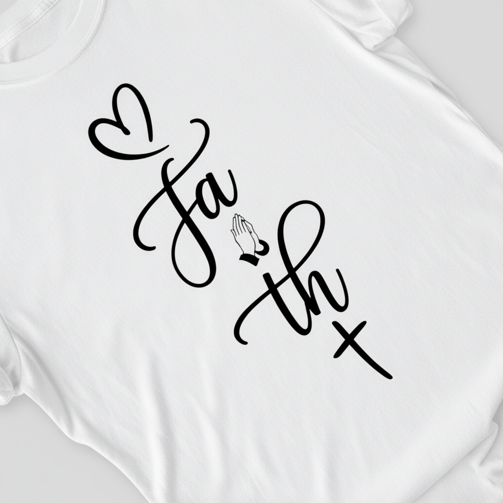 Faith In Prayer T-Shirt_extreme_za
