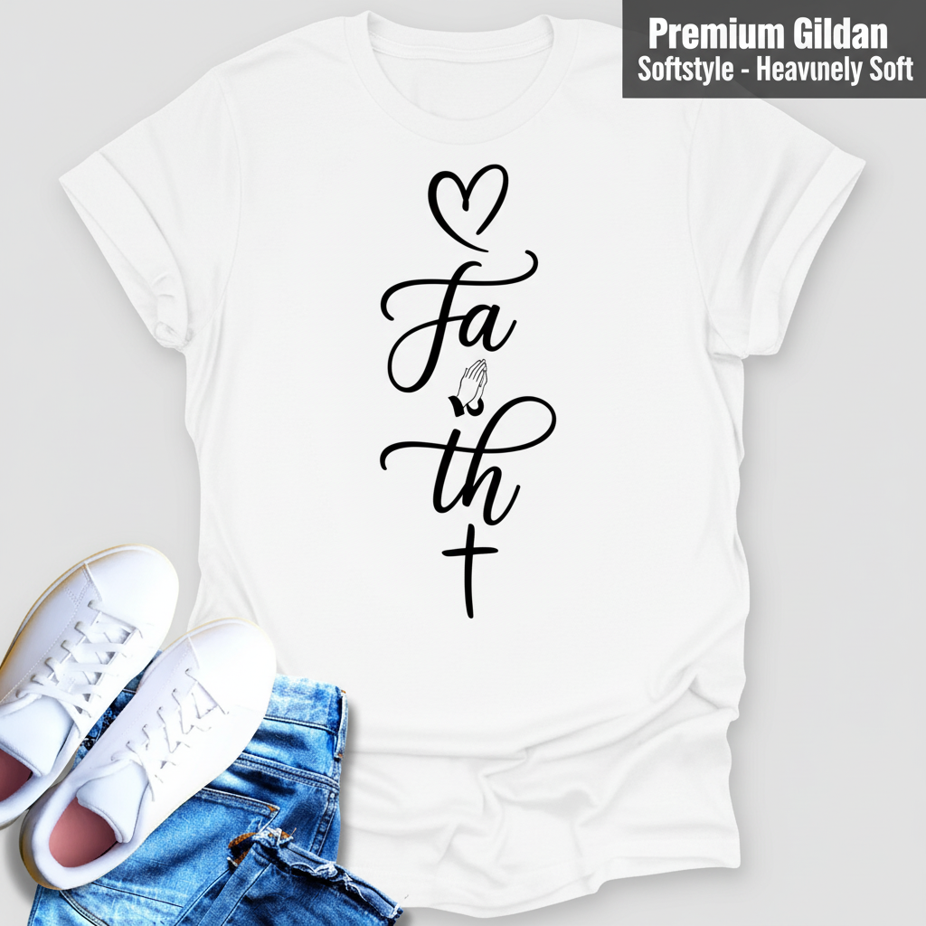 Faith In Prayer T-Shirt_clean