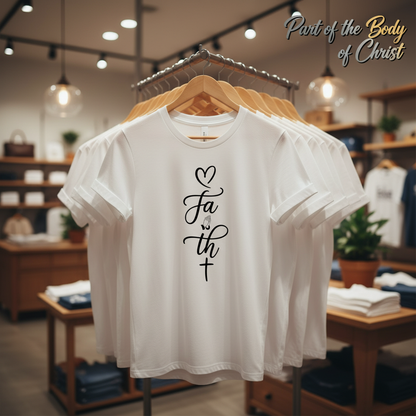 Faith In Prayer T-Shirt_boutique_rack