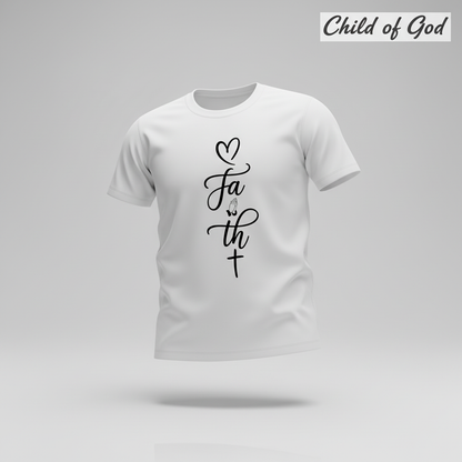 Faith In Prayer T-Shirt_3d_float