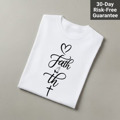 Faith In Prayer T-Shirt_fold_tilt