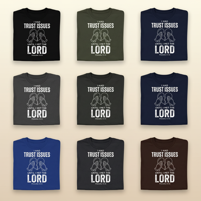 Trust Issues No More T-Shirt_6color_grid