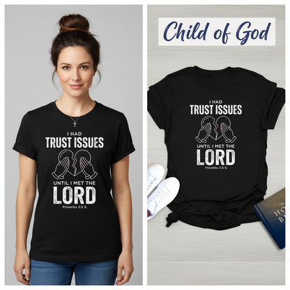 Trust Issues No More T-Shirt_model_flat
