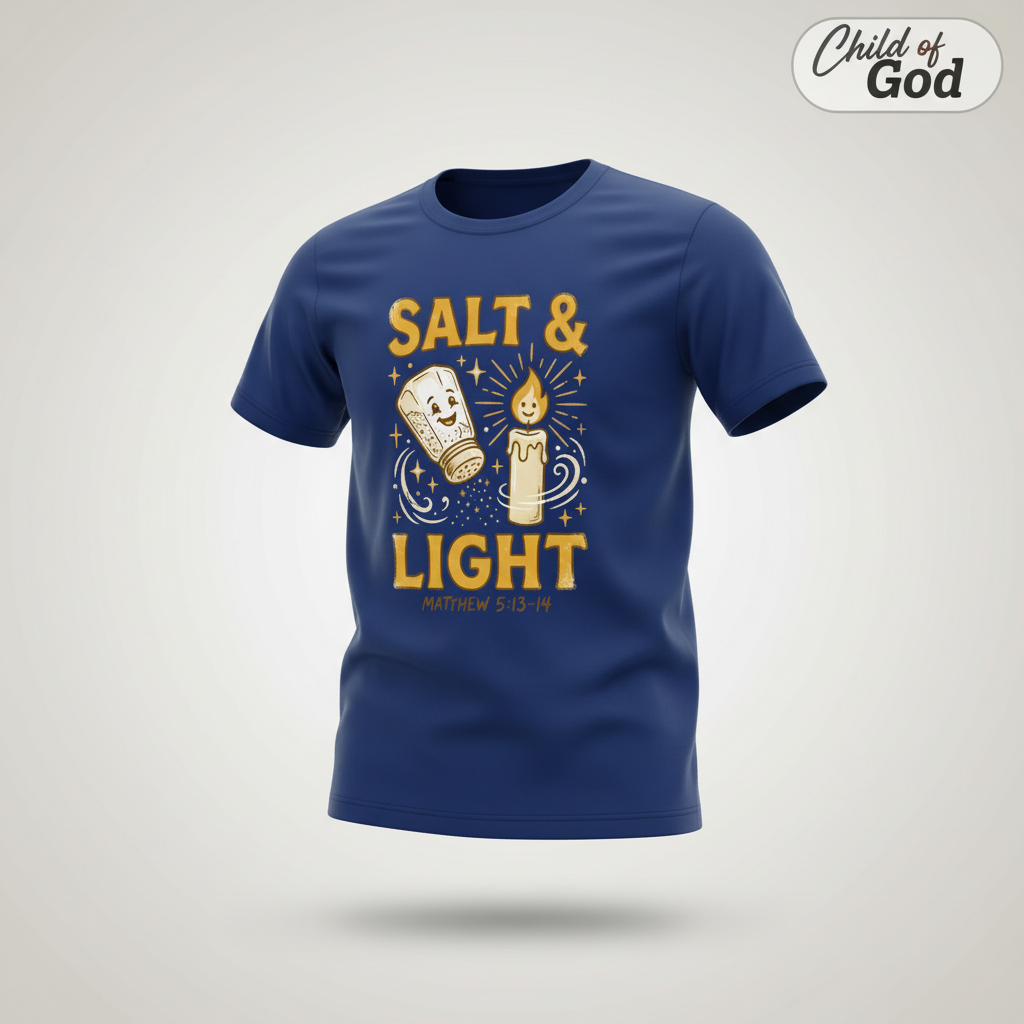 Salt & Light Scripture T-Shirt_3d_float