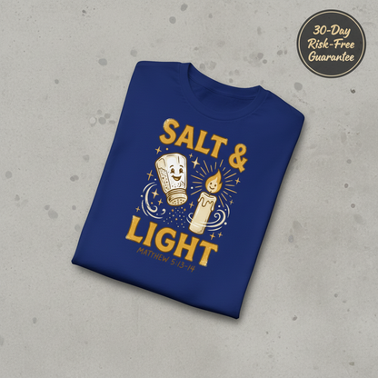 Salt & Light Scripture T-Shirt_fold_tilt