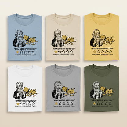 Sinai Worship Workshop T-Shirt_6color_grid