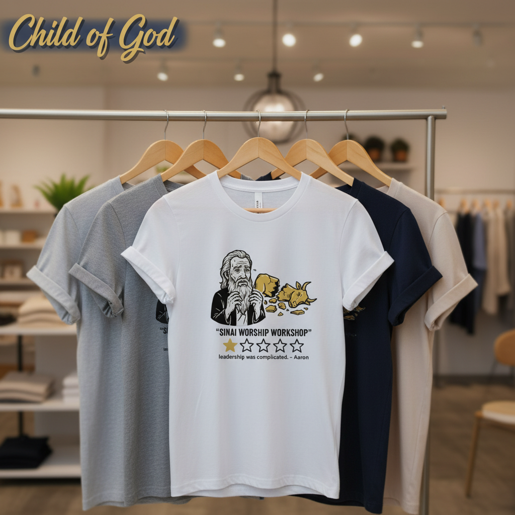 Sinai Worship Workshop T-Shirt_boutique_rack