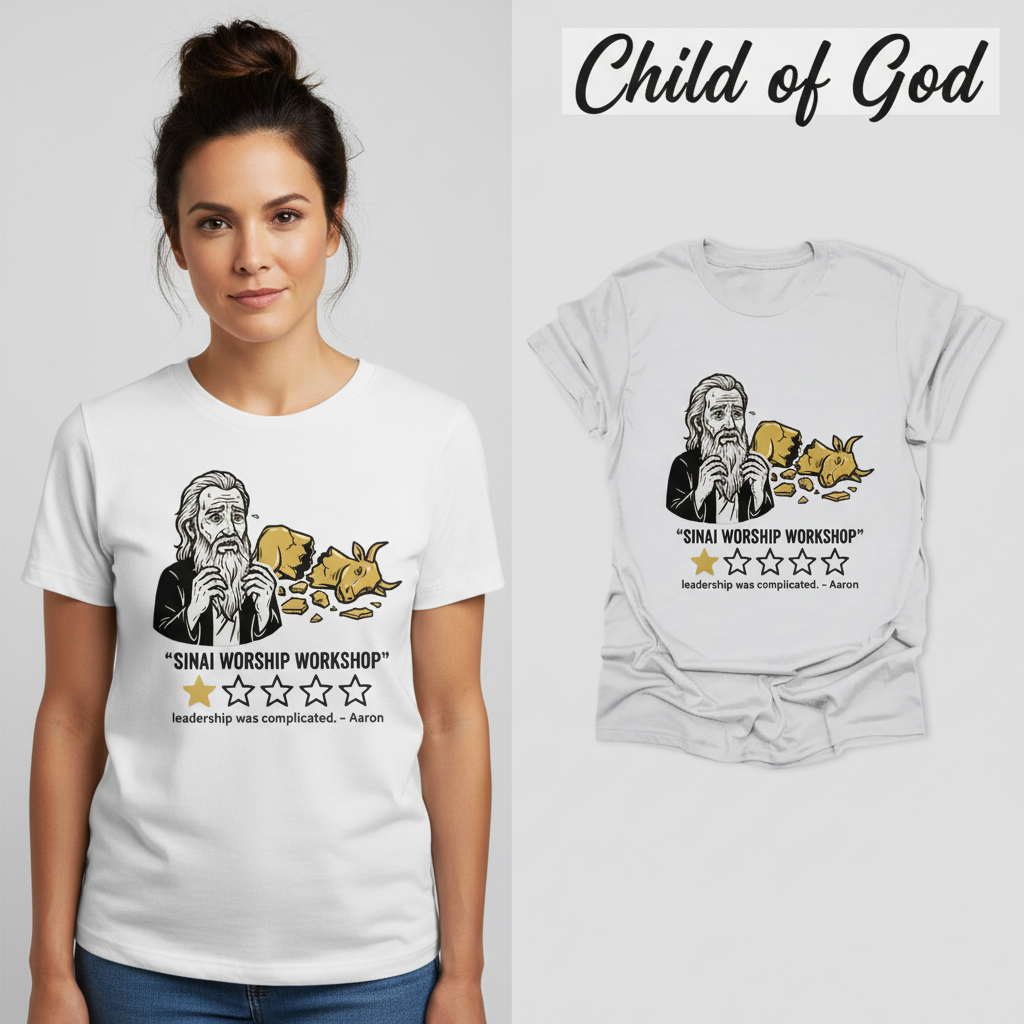 Sinai Worship Workshop T-Shirt_model_flat