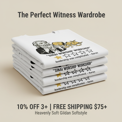 Sinai Worship Workshop T-Shirt_stacked_promotion